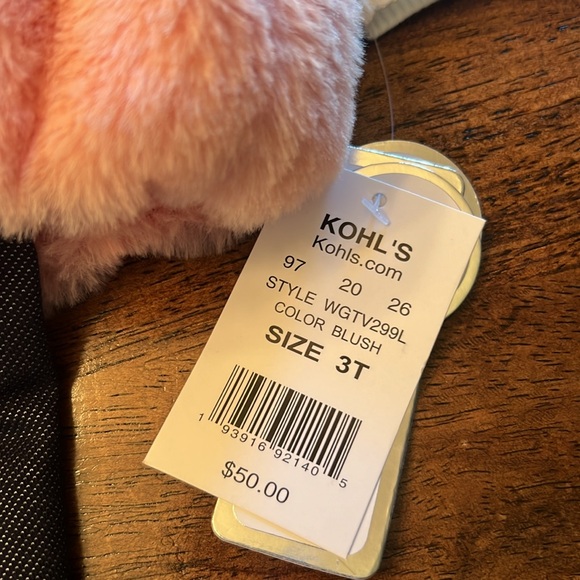 NWT Girls 3T winter outfit with vest - Picture 2 of 4